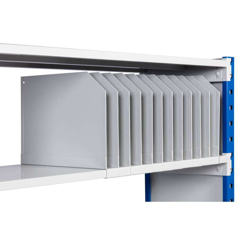 Séparateurs D'Étagères Magnétiques – Lot De 20 – Plastique Transparent – Pour Rayonnages Magasin, Supermarché, Boutique