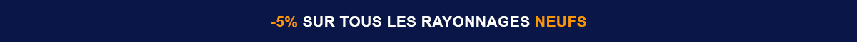 Promo rayonnages neufs Rayonnage stock
