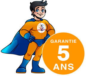 Rayonnage Stock logo garantie 5 ans