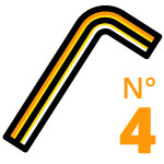 clé allen n°4